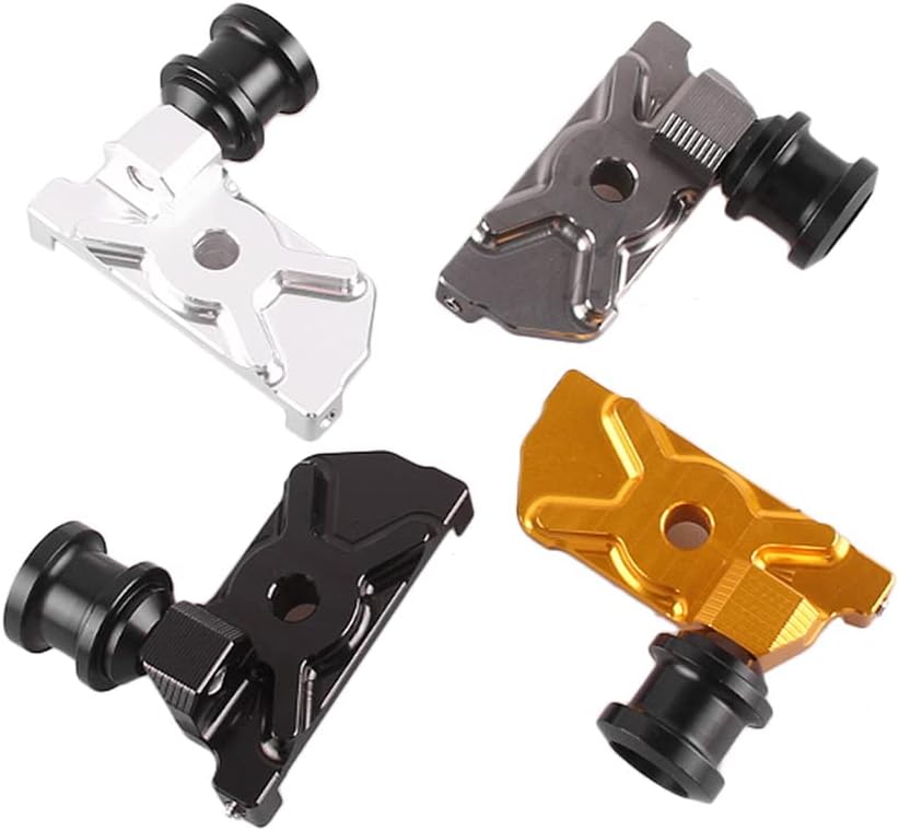 Cnkaka036 Motorcycle Swing Arm Slide Screws, Motorcycle CNC Swing Arm Spools Slider Stand Screws Replacement for Yamaha YZF-R25 2015 4 Colors optional