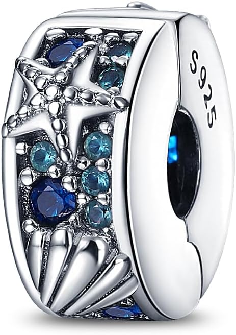 Dijes de cuentas para pulsera Pandora, dije de plata de ley 925 con circonita cúbica 5A para collar y pulsera, regalo de cumpleaños, día de la