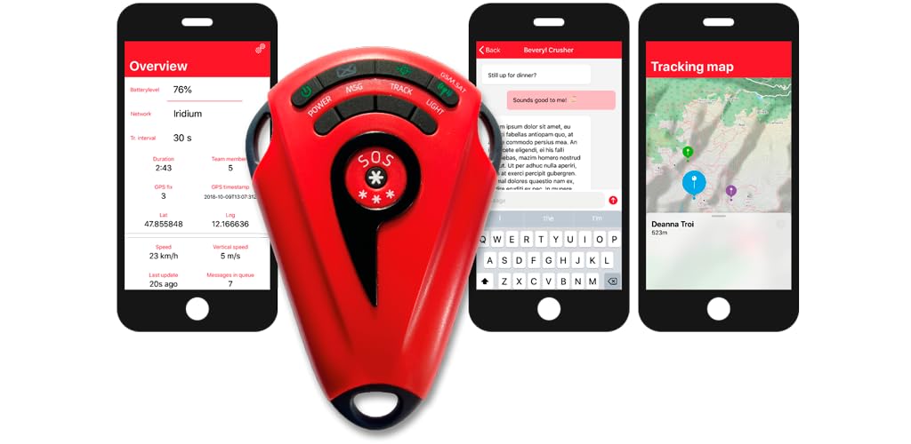 A*LIVE v2 SmartSafety Tool | GPS 3D LiveTracker per reti GSM/LTE/iridium | Satellite Messenger | Protezione per lavoratori singoli, con circuito morto, rilevamento delle cadute con sensore