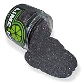 LiME LiNE Sprayable Metal Flake Paint Additive: Solvent Resistant Glitter for Automotive Custom Painting (Black Iridescent)