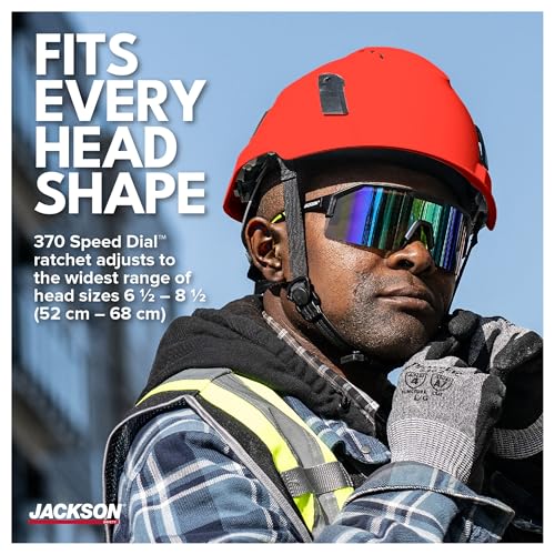 Jackson Safety XS2-500 Type 2 Hard Hat - Vented Construction Safety Helmet with Side Impact Protection - CSA Z94.1 & ANSI Z89.1 Type 2 Class C (Multiple Colors) by Jackson Safety - Image 2