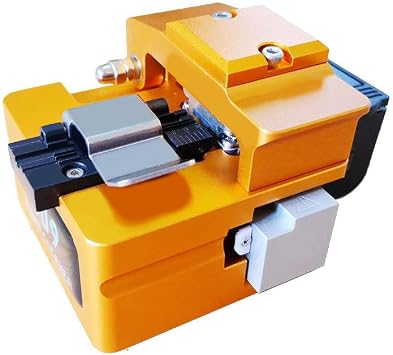 Original AI-9 S09 High Precision Hot-melt Fiber Cleaver Fiber Optic Knife, High Precision Optical Fiber Cleaver,48000 cuts, FTTH Optic Fiber Cutter with Scrap Collector