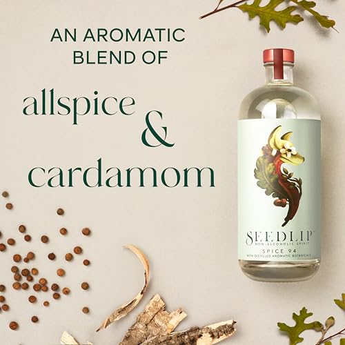 SEEDLIP Spice 94 – Non-Alcoholic Spirit | Calorie Free, Sugar Free | Spirit Alternative | Non-Alcoholic Cocktails | 23.7 fl oz (700ml) - Thumbnail 3