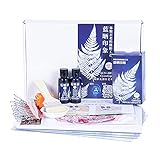 Syina Juego de cianotipado de ferricianuro de potasio, cianotipo, kit de impresión de cianotipos, kit de impresión solar, cianotipo sensibilizador para Sunography