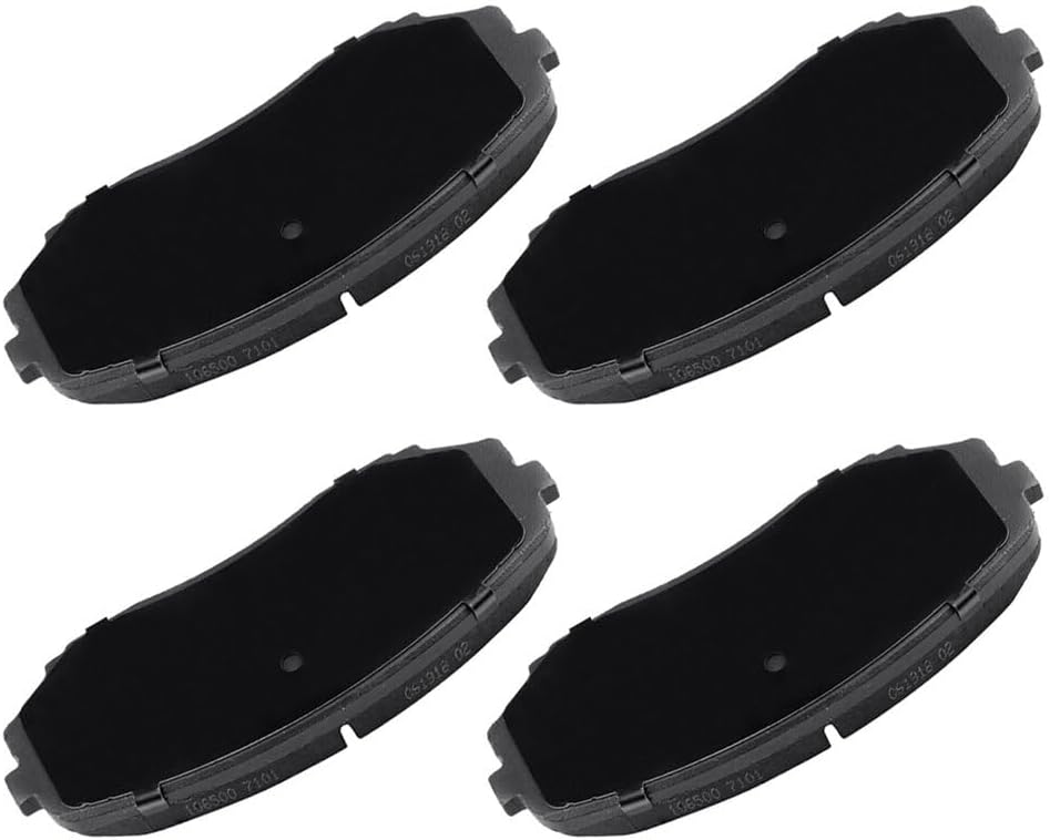 LSAILON [D1258] Front Ceramic Disc Brake Pads Set For Ford For Edge 2007-2015,For Lincoln MKX 2007-2015,For Mazda CX-5 2019-2021,For Mazda CX-7 2007-2012,For Mazda CX-9 2007-2021 [4PCS]