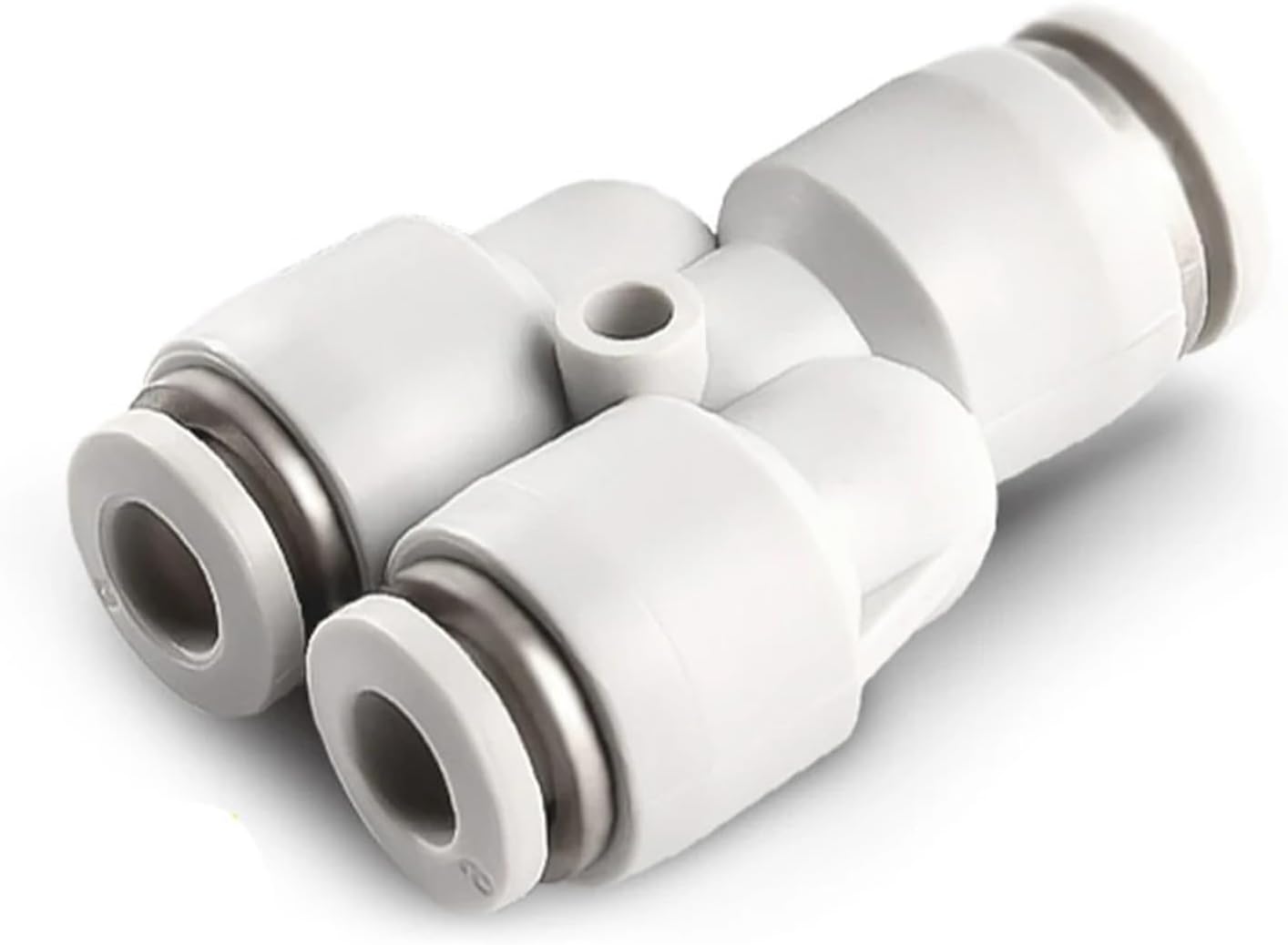 PY PW Pneumatic Quick Connect Tee Y Joint 4mm 6mm 8mm 10mm 12mm 14mm 16mm Pipe Pipe PU Hose Plastic Joint 1Pcs(PY-4)