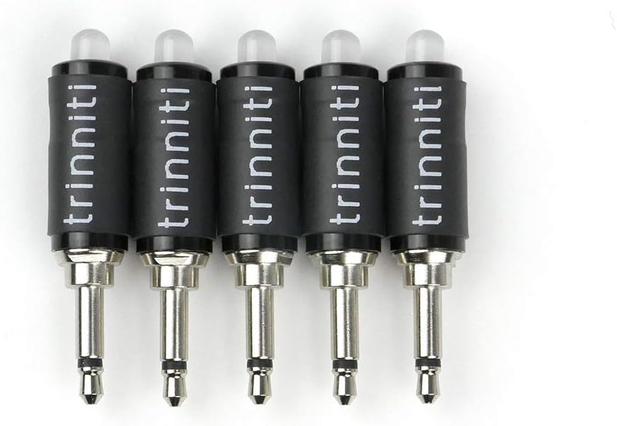 5x Trinniti Eurorack Synthesizer Modular Plug Lights - LED Jack Light 3.5mm 1/8 inch 12 volt