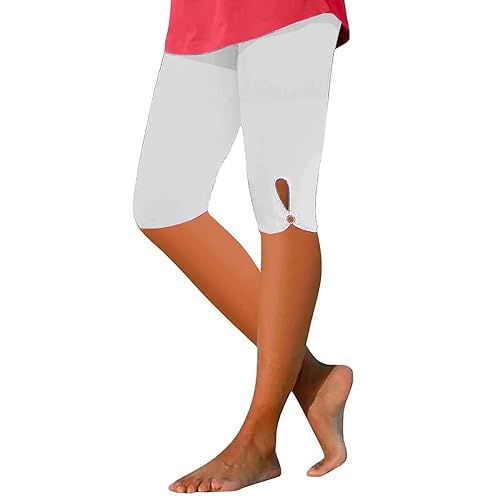 Capri Leggings for Women 2025 Summer Beach Capris Yoga Pants