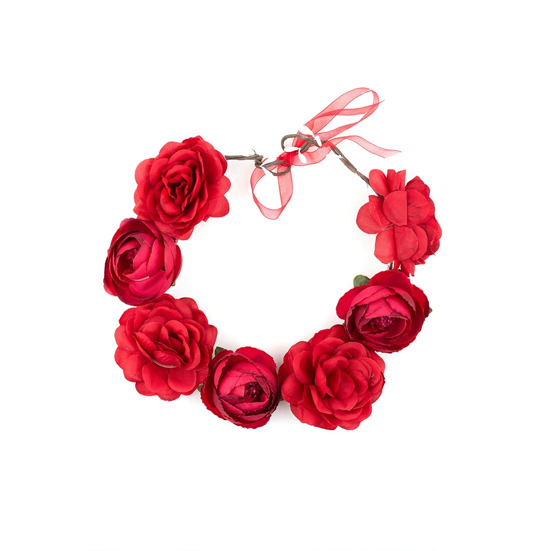 Yellow Chimes Tiara for Women and Girls Floral Hair Vine for Women Red Bridal Hair Vine Tiara Headband Hair Accessories Wedding Jewellery for Girls and Women. (B0CVGXBTNG) Amazon Price History, Amazon Price Tracker