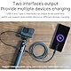10000mAh Akkugriff, ULANZI BG-3 Batteriegriffe für Action Kameras, Externer Akku Powerbank mit Mini Stativ für Vlogging Kamera Live Streaming Filmmaking