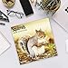 2020 Squirrels Wall Calendar by Bright Day, 16 Month 12 x 12 Inch, Cute Woodland Critter Wild Animal