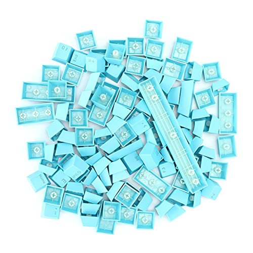 Keycaps PBT Duvance bleu touches de rechange pour clavier mécanique