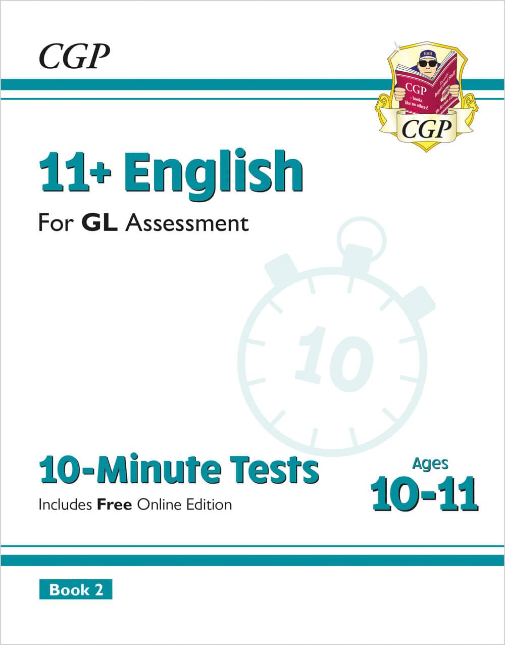 11+ GL 10-Minute Tests: English - Ages 10-11 Book 2 (with Online Edition): for the 2026 tests (CGP GL 11+ Ages 10-11)