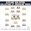 Greenline Goods – University of West Virginia Mountaineers College Whiskey Glasses (Set of 2), 10 oz – Full-Color Logo + Campus Map #5