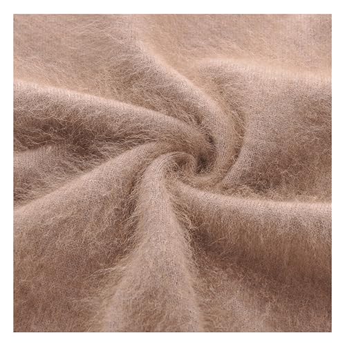 Pull en cachemire de vison vêtements d'extérieur tricot uni pour homme - 4