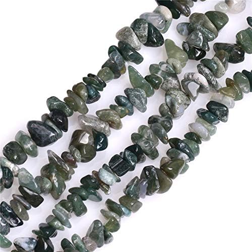 GEM-Inside Genuine Howlite Chips 5-8mm Gemstone Semi Precious for Jewellery Making 34" per Strand