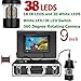 Produktbild HL Fish Finder,9 Inch DVR Recorder 360 Degree Rotating Camera Portable Fishing Video Waterproof IP68 Waterproof with 8GB SD Card,50Mcable