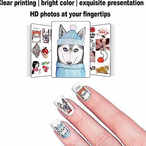 Intelligent 3D Nail Painting Machine, Portable Digital Mobile Nail Art Printer with Touch Screen, Support WiFi/DIY, Beauty & Personal Care for Girls' Home Nails - Image 7