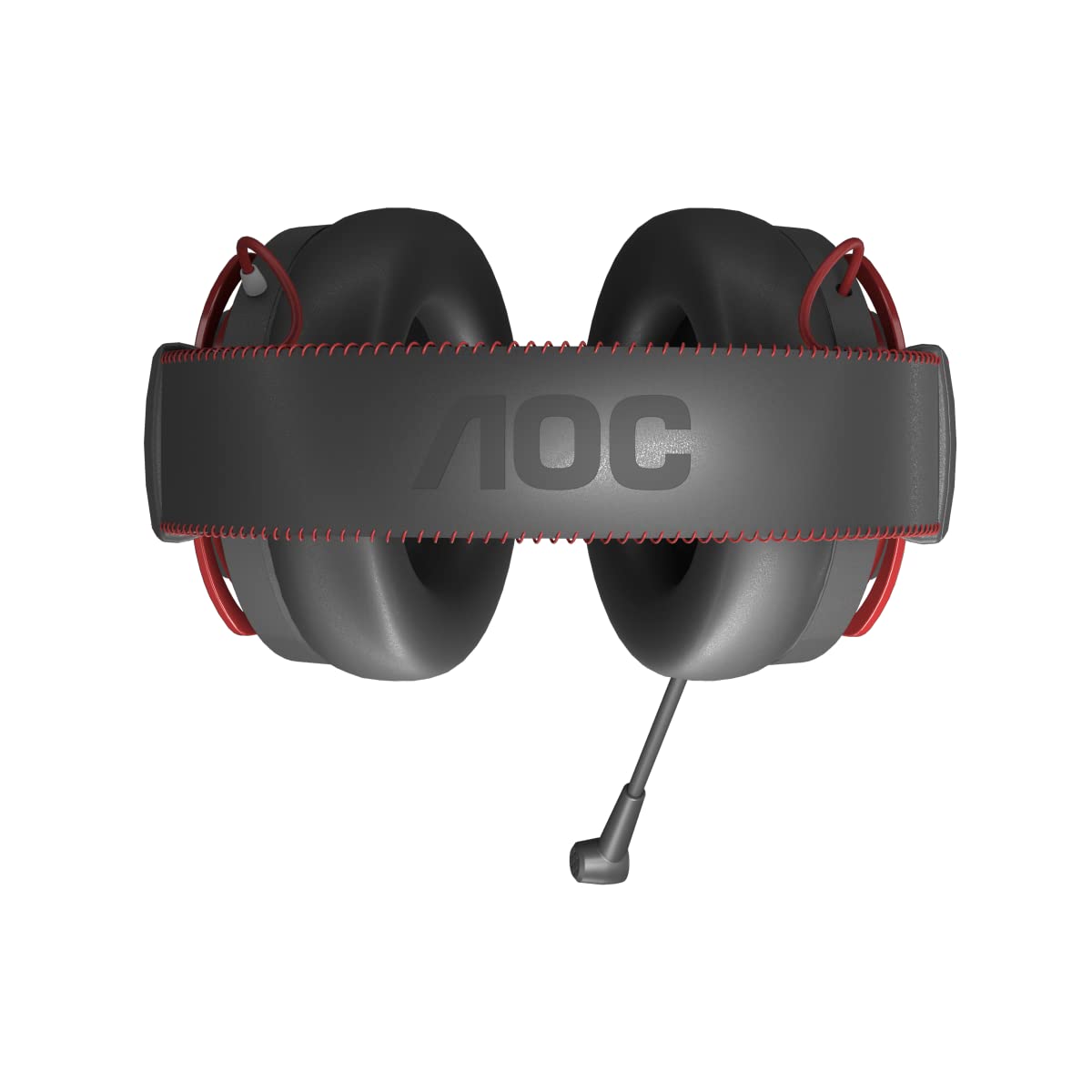 AOC GH401 - Auriculares inalámbricos de juego para PC, PS4 / PS5, Xbox, Switch, toma de 3,5 mm, 16 horas de duración de la batería, negro