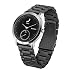 Balerion-Adjustable Solid Stainless Steel Band with Durable Folding Clasp for Withings steel HR 40mm verison--Steel Black 40MM