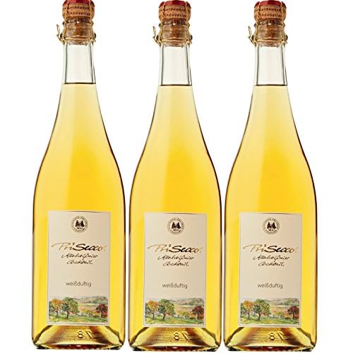 Prisecco alkoholfrei weißduft- Manufaktur Jörg Geiger - 0,75 l - 3er Paket