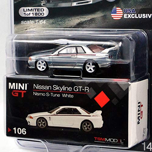 MINI GT チェイス　CALSONIC GT-R mijo Amazon.co.jp: MINI GT 1:64 Scale Model MIJO EXCLUSIVE - NISSAN GT