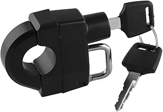 VICASKY Travas De Capacete Para Motocicletas Trava De Capacete De Motocicleta Universal Trava De Trava De Guidão Trava De Segurança De Capacete Trava De Capacete De Liberação Rápida