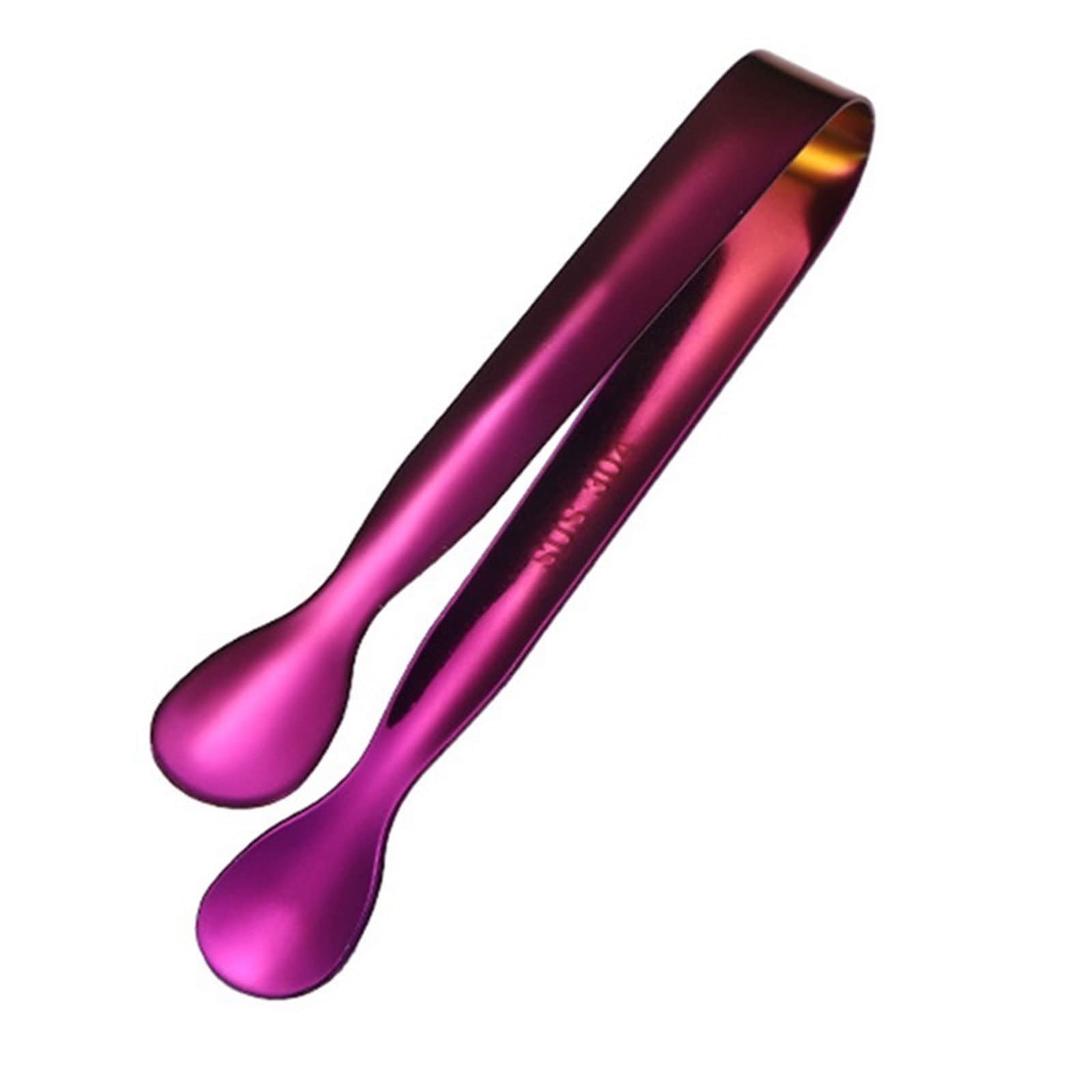 IceTongs Acier Inoxydable Bonbons Bar Clip en Métal Cuisine Service Alimentaire Pince Café Thé Alimentaire Glace Clip Bar Cuisine Accessoires Pinces
