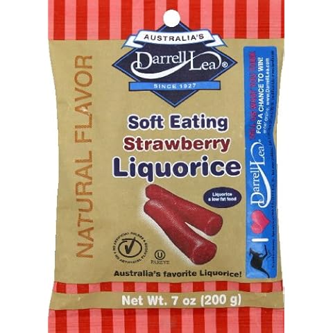 Darrell Lea Licorice Original Strawberry 7.0 OZ (Pack of 2) Cover