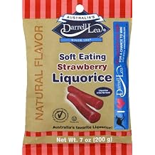 Darrell Lea Licorice Original Strawberry 7.0 OZ Pack of 2