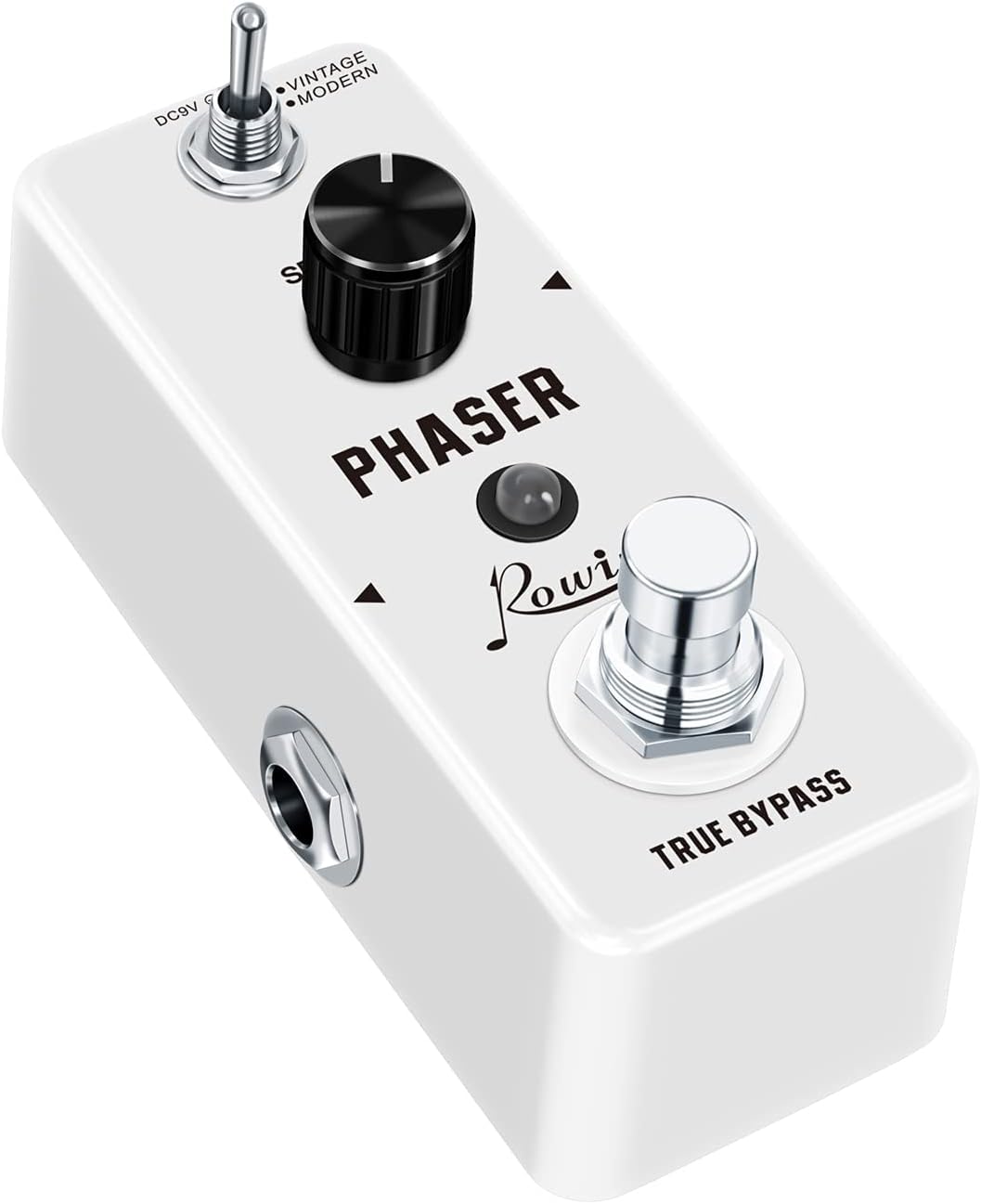 Rowin Guitar Phaser Effect Pedal Analog Phase Effect Pedal For Electric Guitar Vintage/Modern 2 Modes Mini Type True Bypass