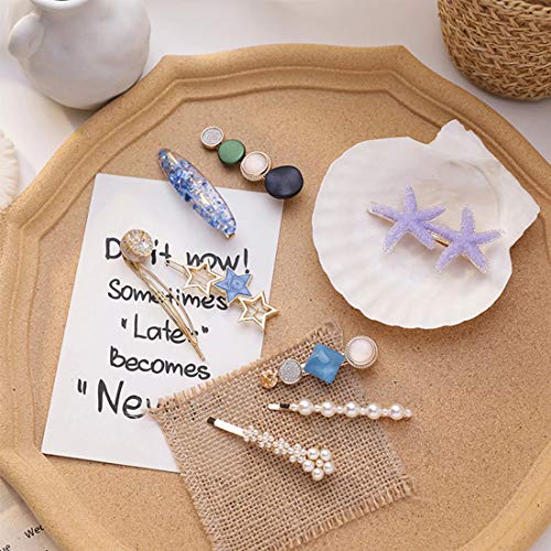 Women's Edition Pearl Hairclip, Elegant Accessory