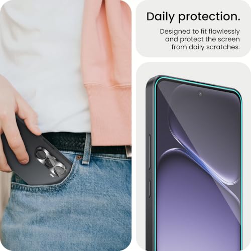 Image of ArmourPro Edge to Edge Tempered Glass for OnePlus Nord CE 6 Lite with Black Camera Ring Guard, 9H Screen Protector, Anti-Scratch, Anti-Fingerprint, Bubble-Free Installation Kit