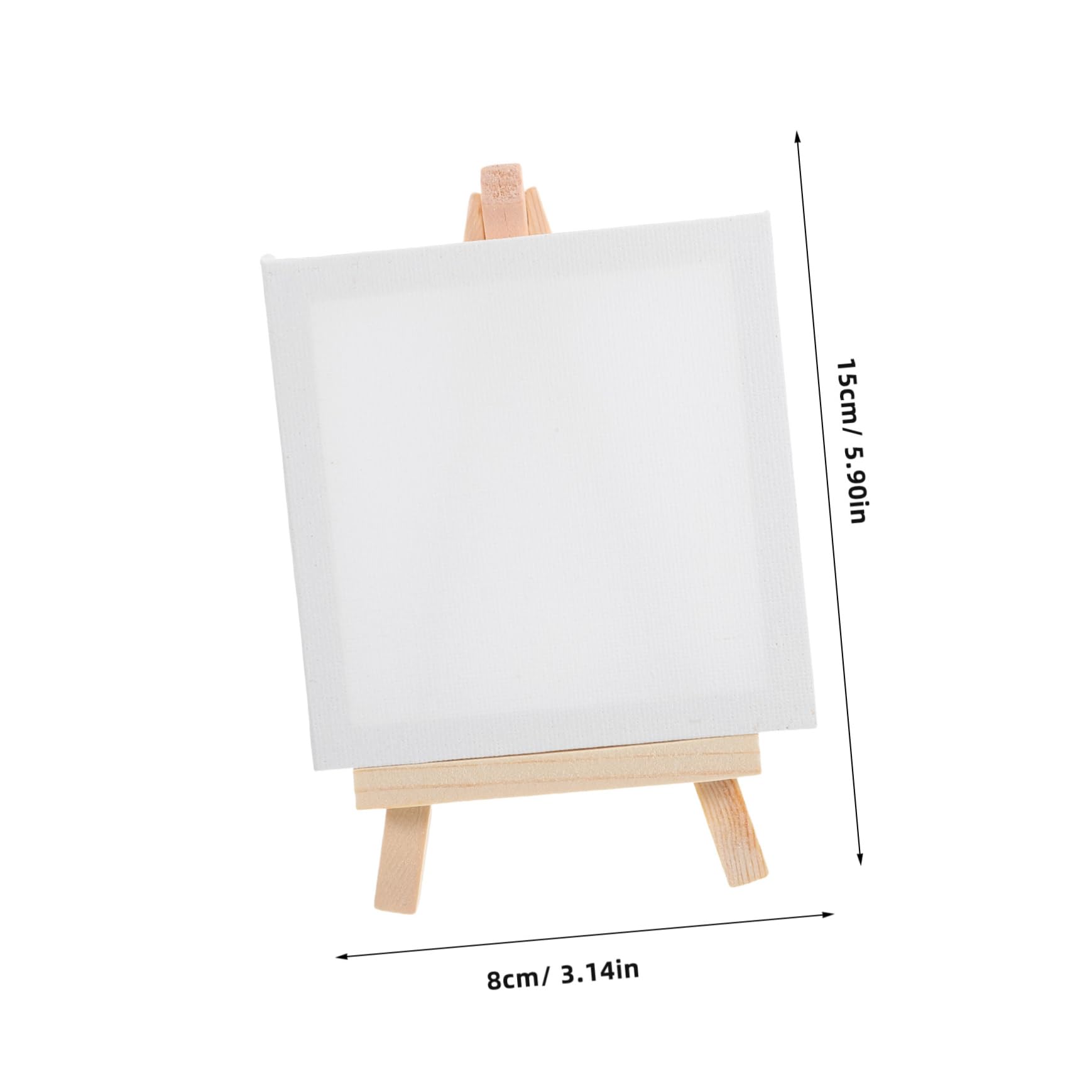 NUOBESTY 24piezas Caballete Para De Decorativos Soporte Estable Para Manualidades y Infantil
