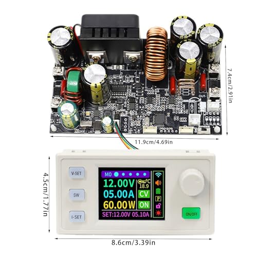 Corriente estabilizada ajustable de 0-125V en módulo de potencia de 2000W 7