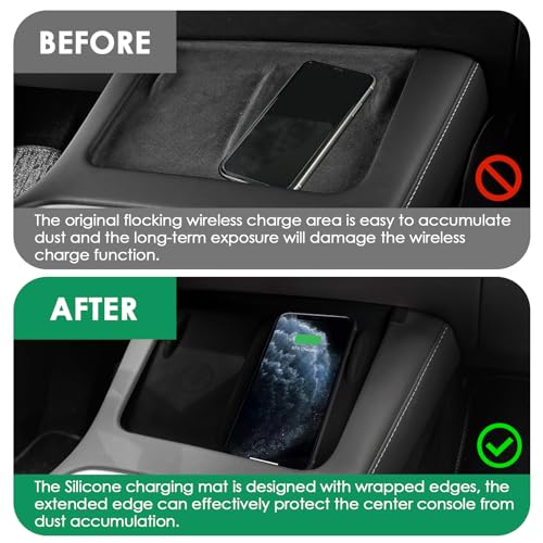 Tapis induction antidérapant et étanche pour Tesla Model Y 3 - 3