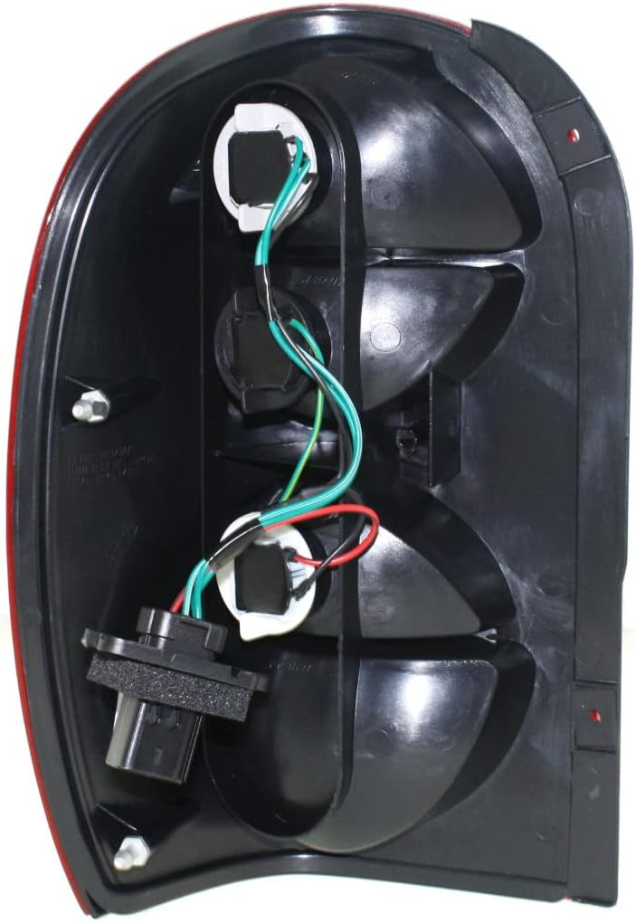 CarLights360 For Jeep Liberty Tail Light 2002 2003 2004 Pair Driver and Passenger Side CAPA Certified CH2800149, CH2801149C | 55155829AH, 55155829AH