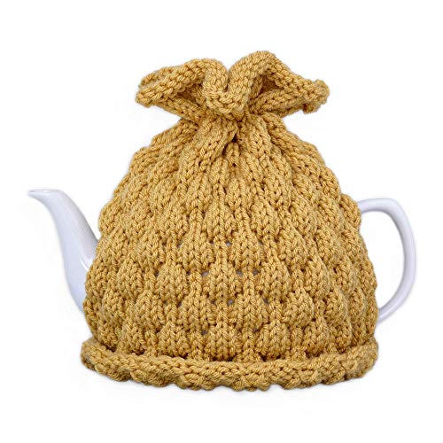 Tea Cozy for Teapot Mustard Tea Pot Cover Warmer Party Favors Kitchen Decor Table Centerpiece Birthday Gift