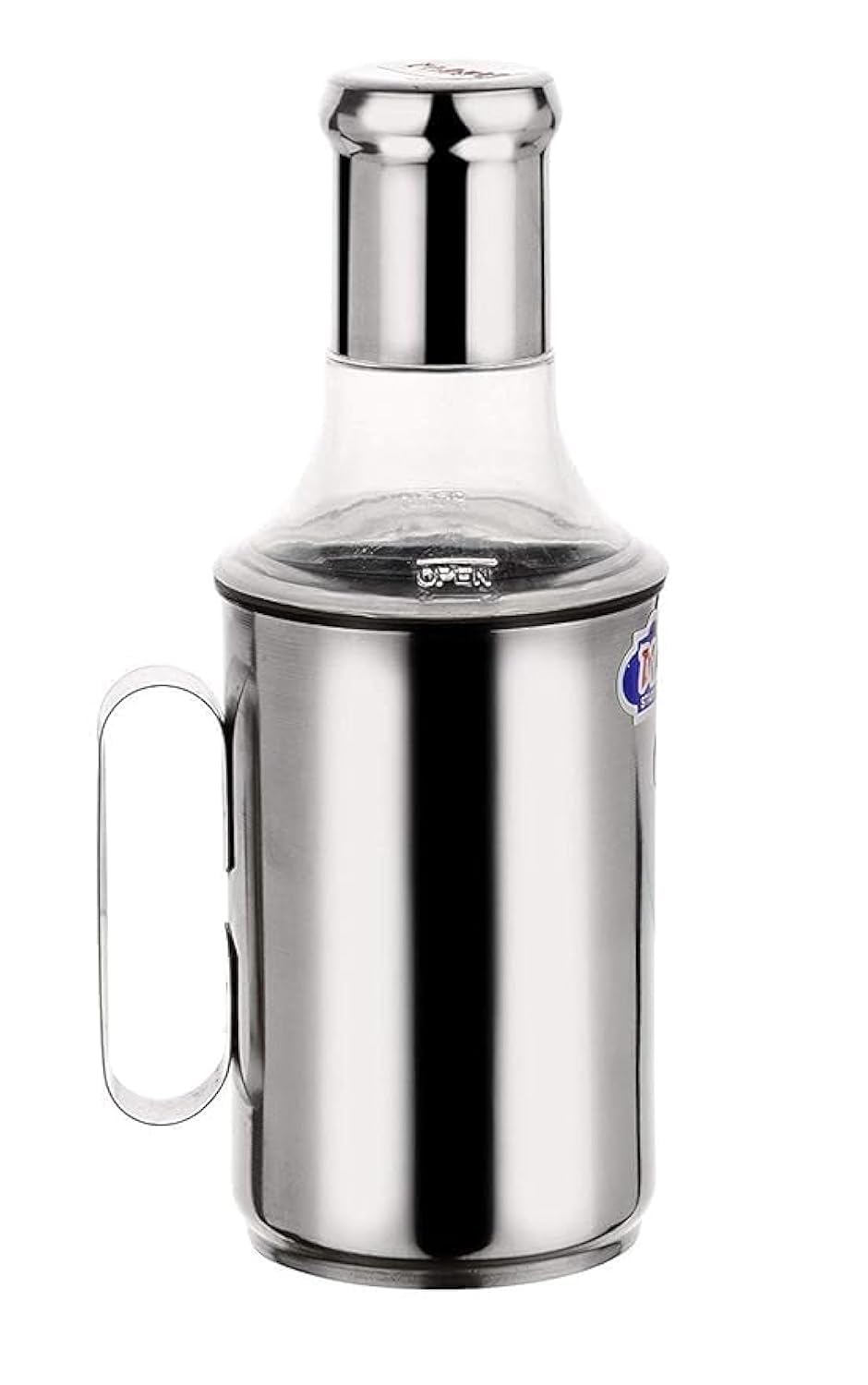 MARU Oil Dispenser 1 Litre Steel - Airtight Cap & Leakproof Design Oil Bottle, Mess-Free Storing & Pouring with Easy-Removeable Nozzle, One-Handed Grip for Effortless Cooking. (B07QXT9RMB) Amazon Price History, Amazon Price Tracker