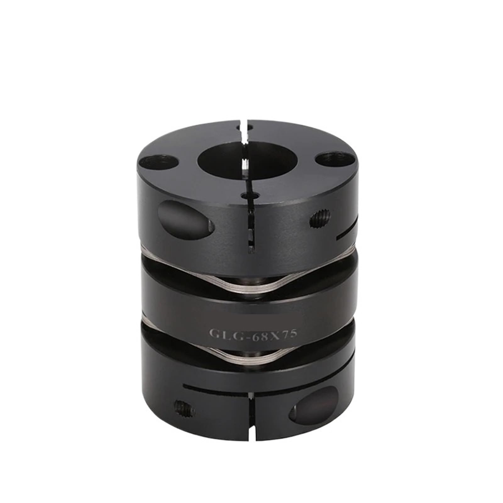 Accouplement flexible 45#, diaphragmes à double disque en acier, haut for servomoteur, série de pinces, impression 3D(GLG-44x50-(8-24))