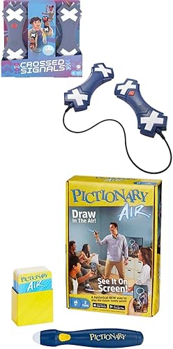 Crossed Signals - Juego electrónico y juego de dibujo de aire piccionario, juegos familiares y de fiesta perfectos, regalo para niños, familia y