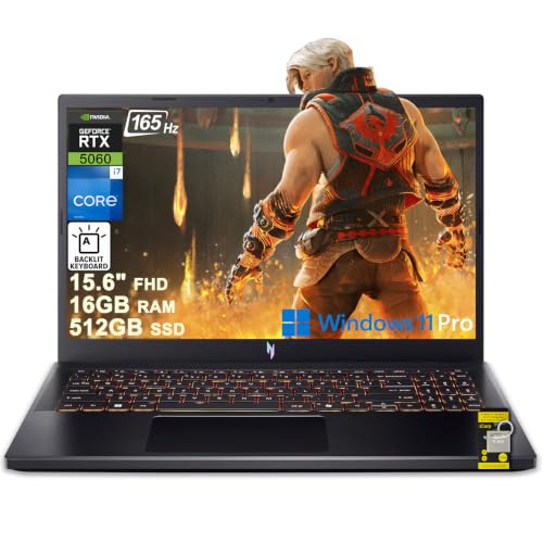 Acer Nitro V 15 �Q�[�~���O �m�[�g�p�\�R�� 15.6�C���` FHD IPS 165Hz Intel 10�R�A i7-13620H 16GB RAM 512GB SSD GeForce RTX 5060 GDDR7 (�ő�572 AI�g�b�v)