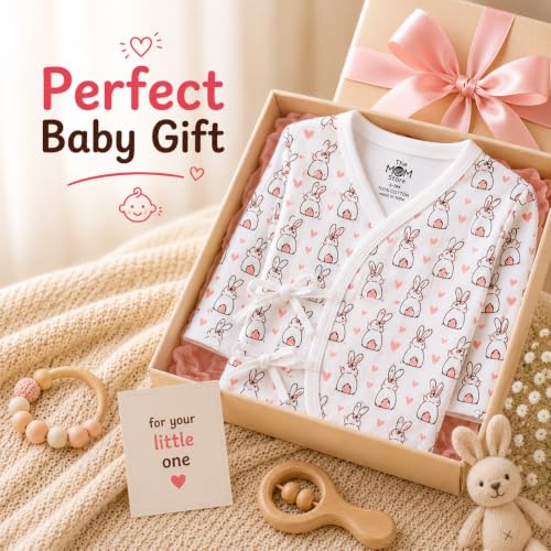 Image of The Mom Store Baby Romper Jabla Style Combo For Boys And Girls | Cotton | Soft Infant Bodysuit | Trendy Stylish Sleepwear For Newborn Baby | Printed | Unisex Comfortable Everyday Baby Wear