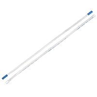 Vista 27 de uxcell Cable plano flexible, 5 pines 0.020 in paso 1.181 in FPC FFC cable de cinta 5pcs (tipo A)