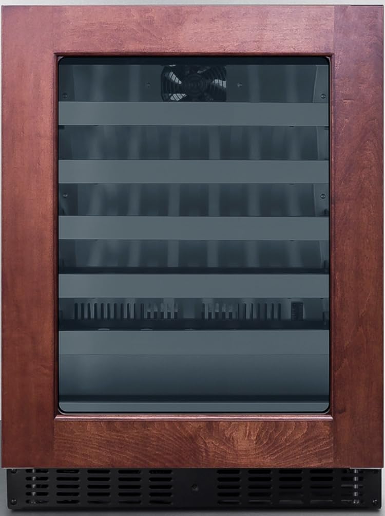Summit 24” Wine Cellar, Built-in Wine Cellar, Shallow 18” Depth, 33 Bottle Capacity, ADA Compliant, Panel Ready- ASDW2412PNR *Panel Not Included