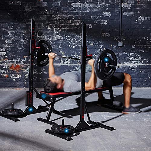 Image of Small Dumbbell Dumbbell Bench, Sit-up Aid Fitness Equipment for Men and Women Home Folding Bench Stool Fitness Dumbbell