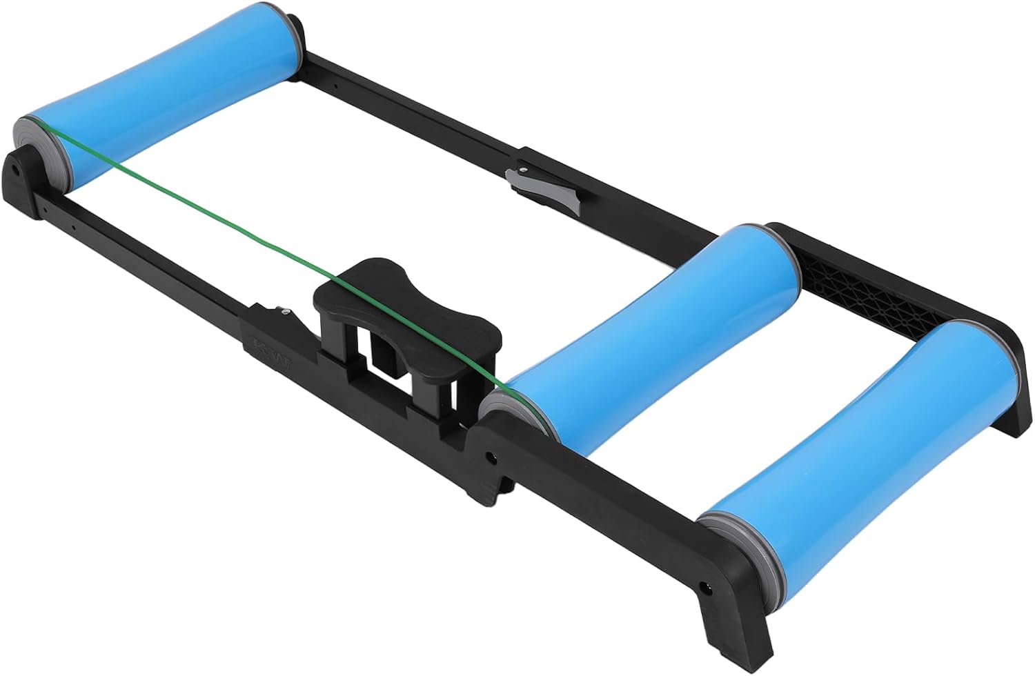 Bike Rollers, Adjustable Bike Trainer Stand, Foldable Indoor Cycling Bicycle Roller with Resistance for Road & Mountain Bikes, Portable Cycling Training Equipment for Home