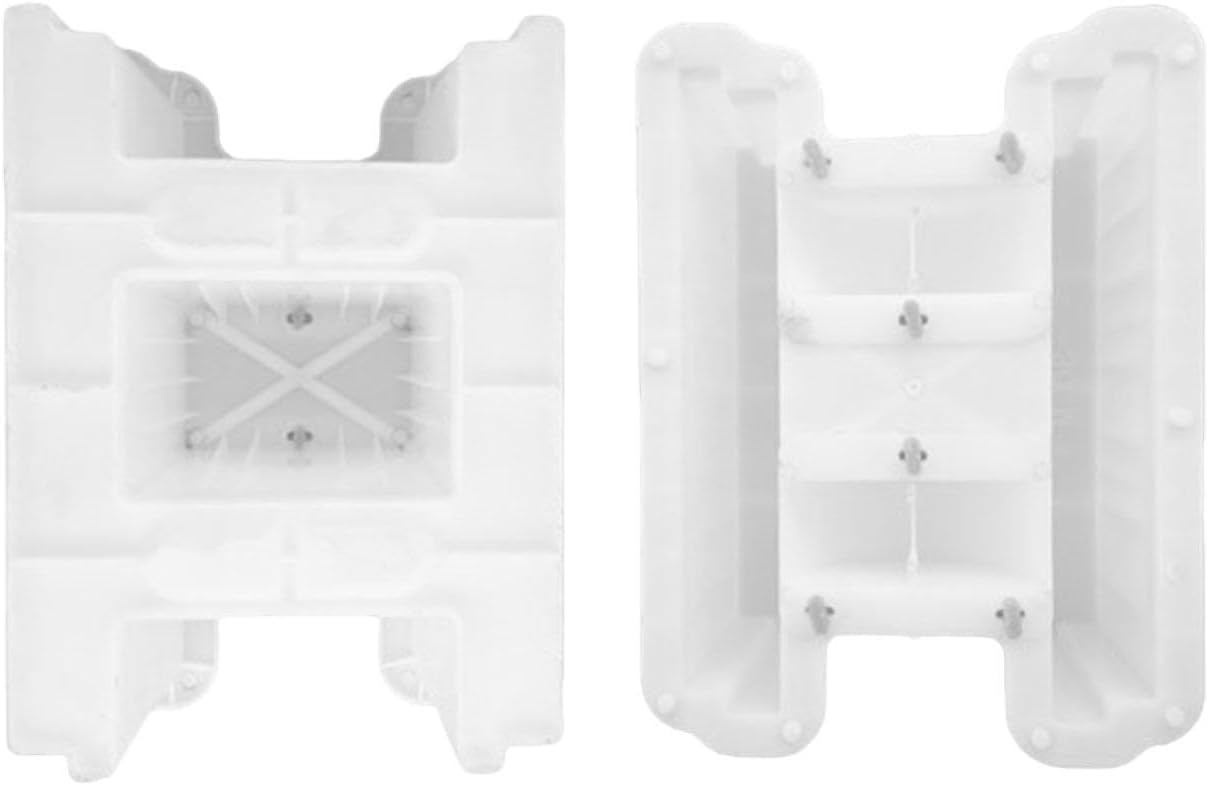 Concrete Well Builder, Easy to Use, Sturdy And Lightweight, Decorative Concrete Block Model for DIY, Ideal for, Style D