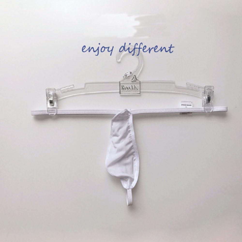 COMLIFE Mens Ice Silk T Back Thong Solid Color Sexy Low Rise Panties - Image 8