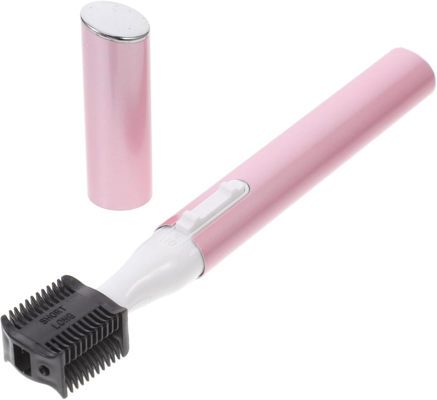 Electric Eyebrow Trimmer for Women Rechargeable Hair Removal Device Precision Blades Nose Hair Cutter Battery-Free for Facial Grooming and Eyebrow Shaping